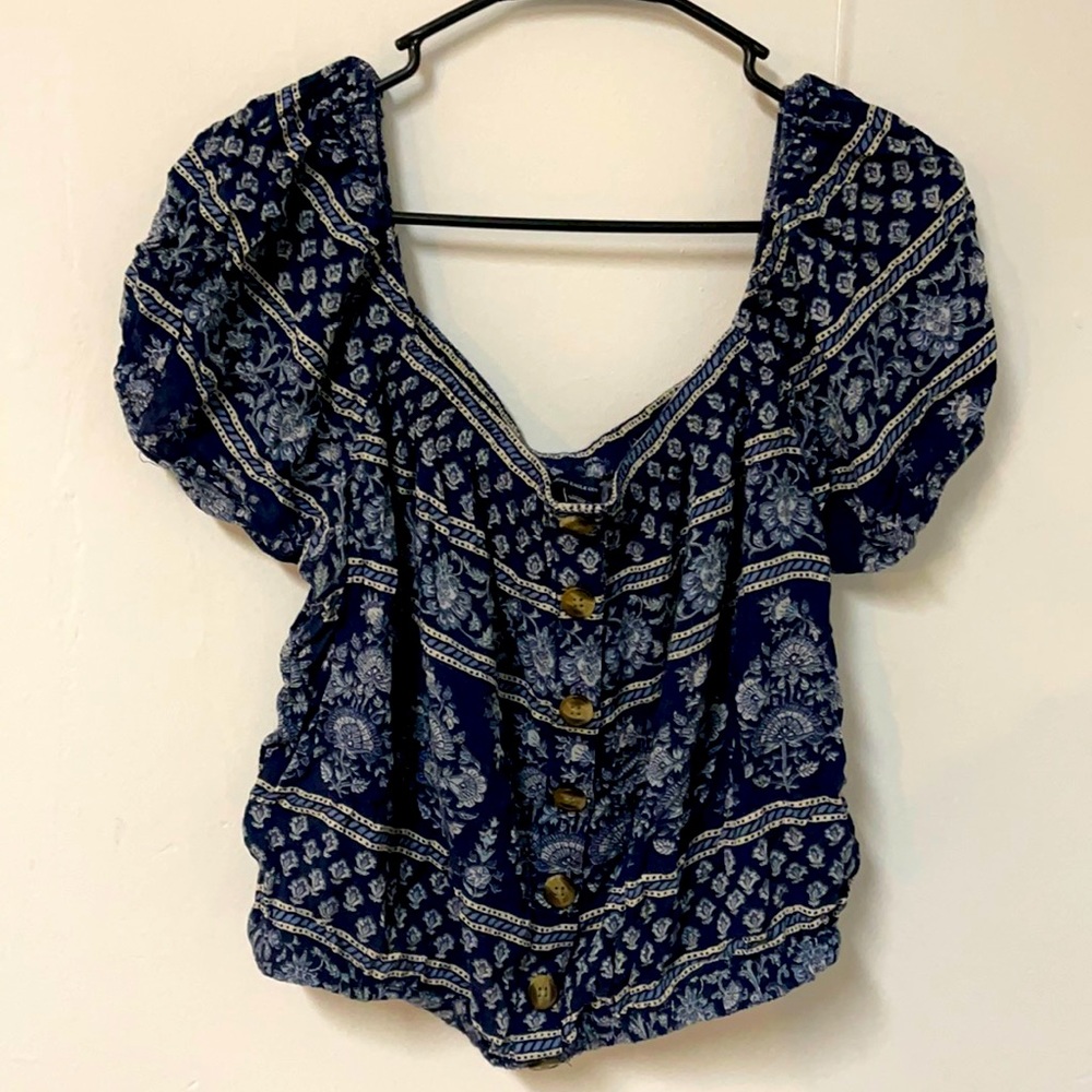 Buttoned top